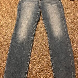 Lucky Brand Women's Faded Blue Skinny Jeans